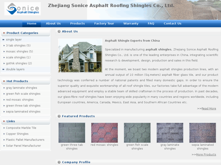 www.asphalt-shingle-manufacturers.com