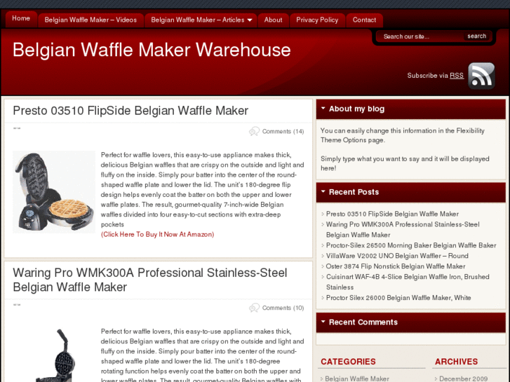 www.belgianwafflemakerwarehouse.com