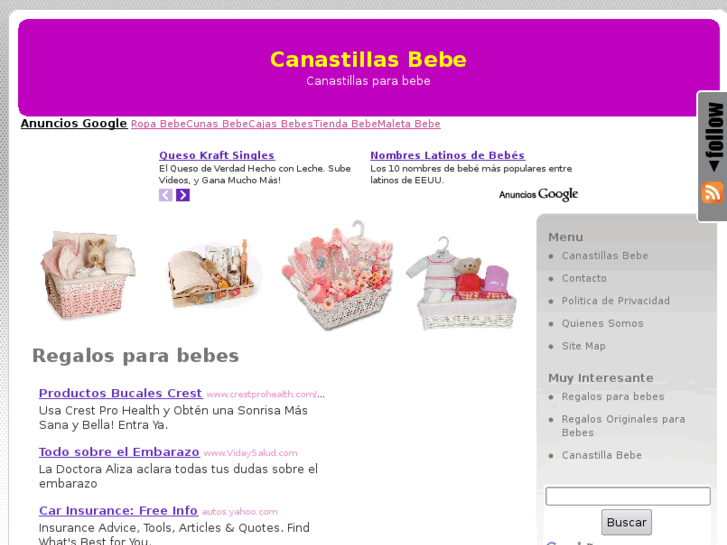 www.canastillasbebe.com.es