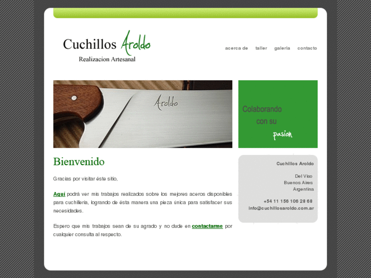 www.cuchillosaroldo.com.ar