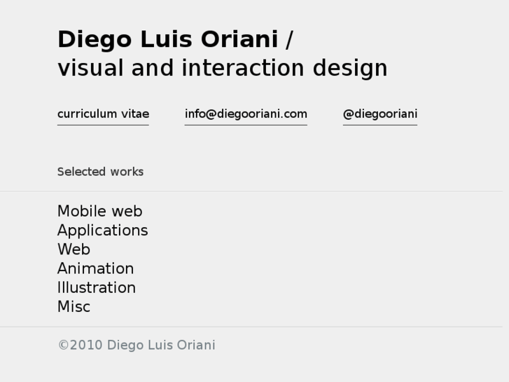 www.diegooriani.com