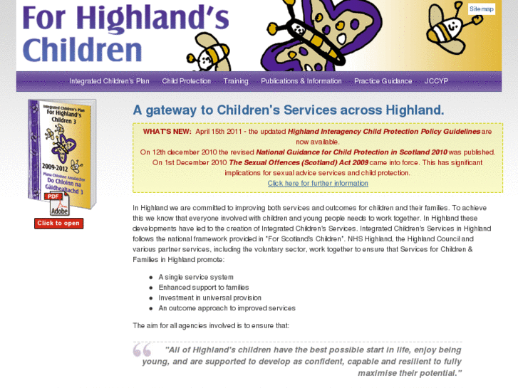 www.forhighlandschildren.org