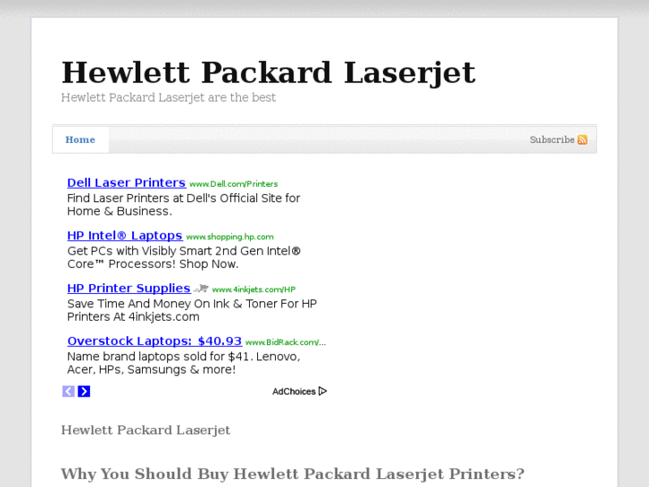 www.hewlettpackardlaserjet.com