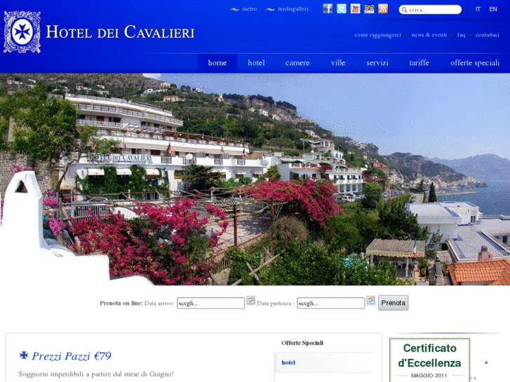 www.hoteldeicavalieri.it