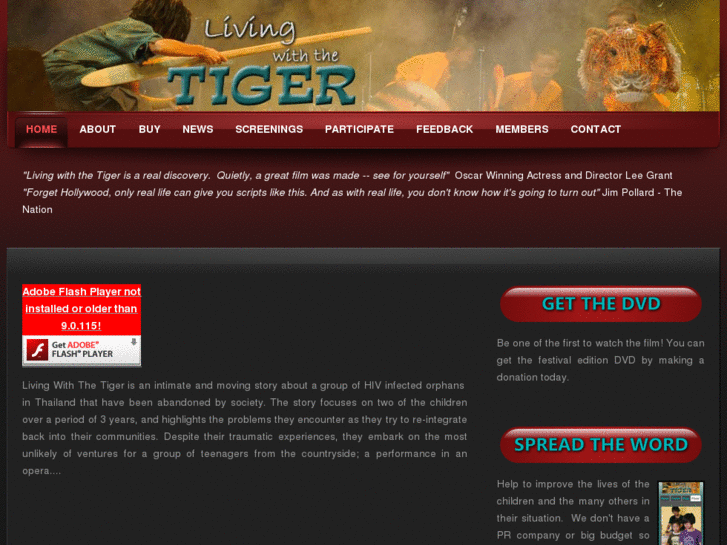 www.livingwiththetiger.com