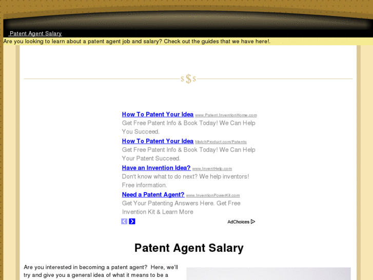 www.patentagentsalary.com