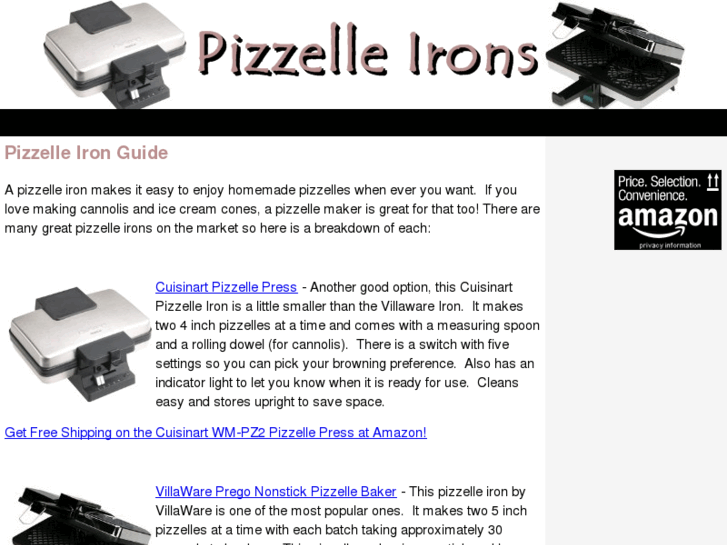 www.pizzelleiron.net