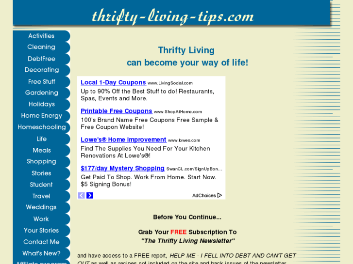 www.thrifty-living-tips.com