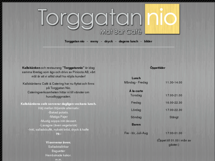 www.torggatannio.se