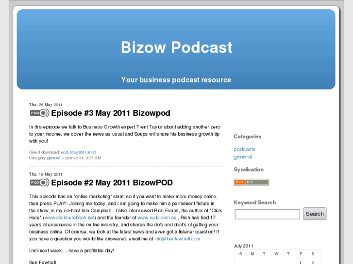 www.bizowpod.com