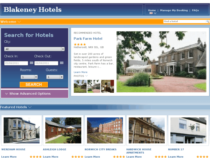 www.blakeneyhotels.com