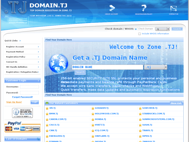 www.domain.tj
