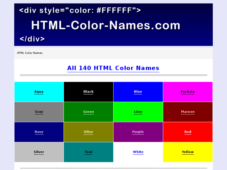 www.html-color-names.com