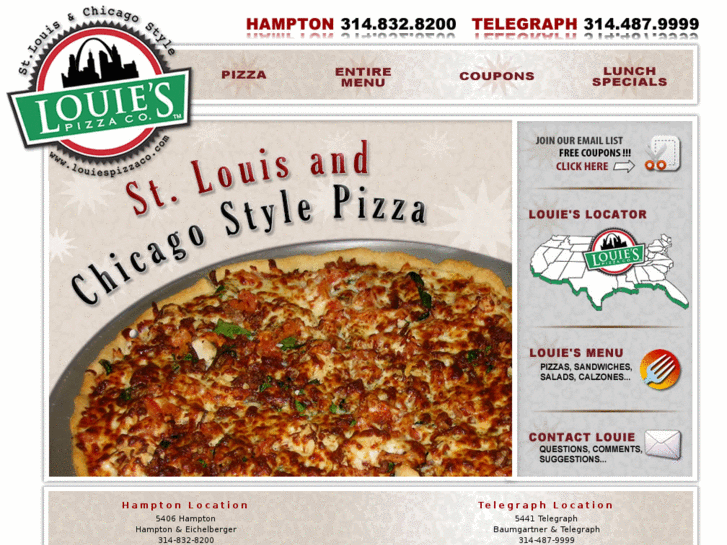 www.louiespizzaco.com