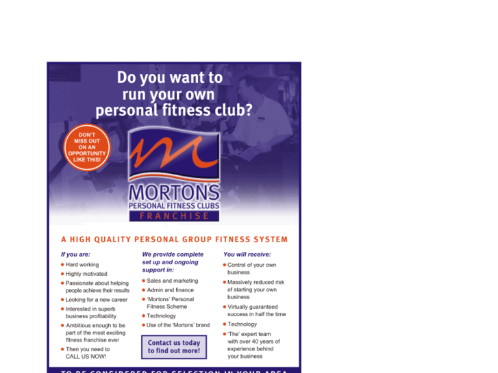 www.mortonsfranchise.com