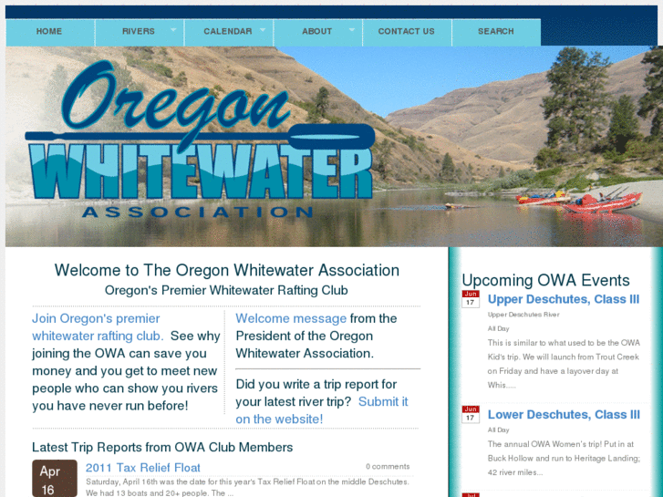 www.oregonwhitewater.org