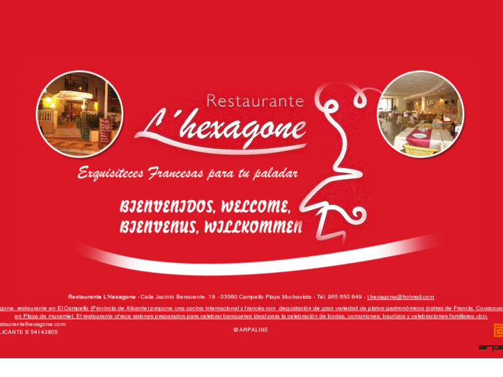 www.restaurantelhexagone.com