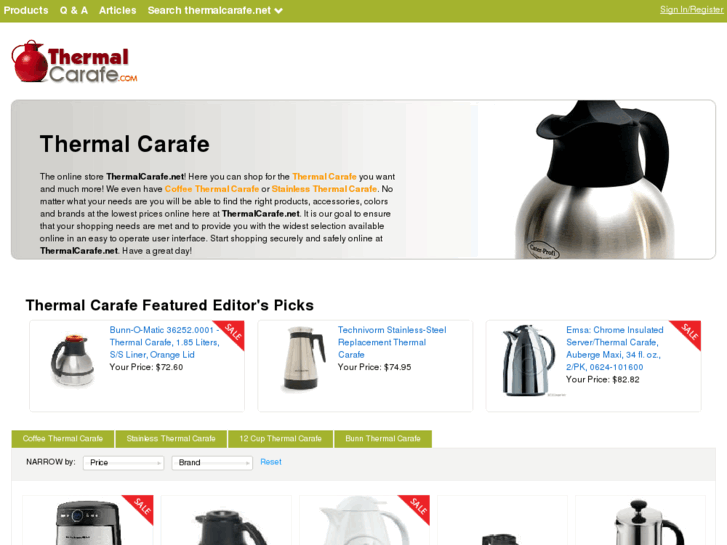 www.thermalcarafe.net