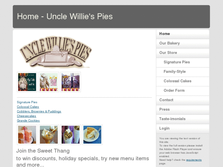 www.unclewilliespies.com