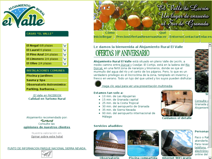 www.alojamientoruralelvalle.com