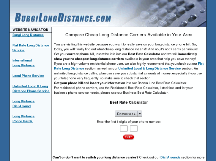 www.burgilongdistance.com