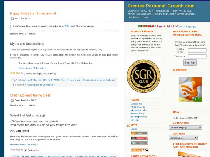 www.createspersonalgrowth.com