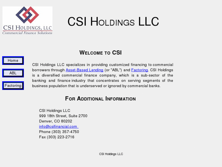 www.csiholdingsllc.com