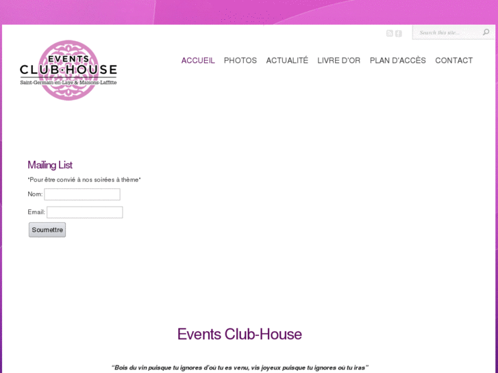 www.eventsclubhouse.com