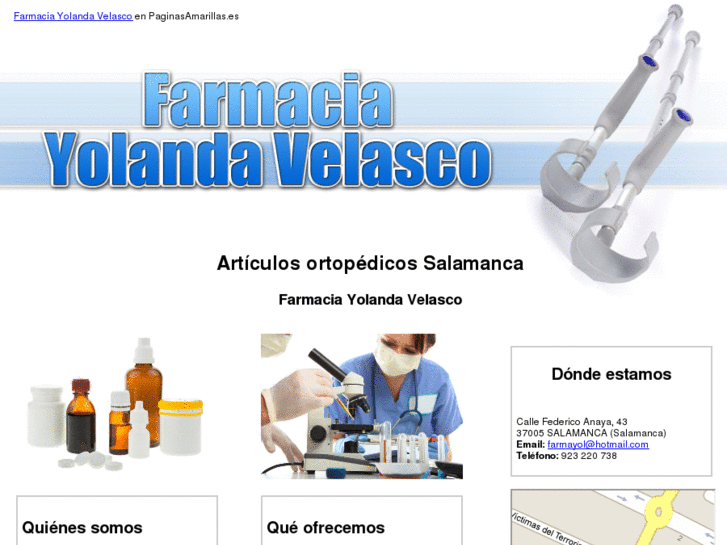 www.farmaciayolandavelasco.com