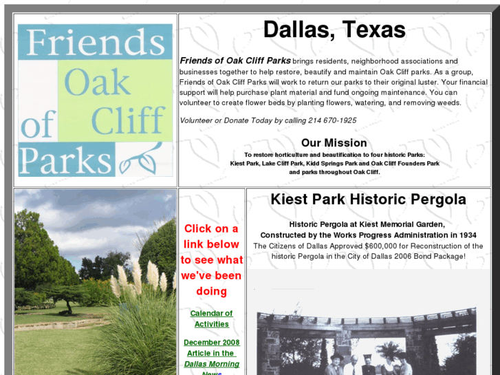 www.friendsofoakcliffparks.org