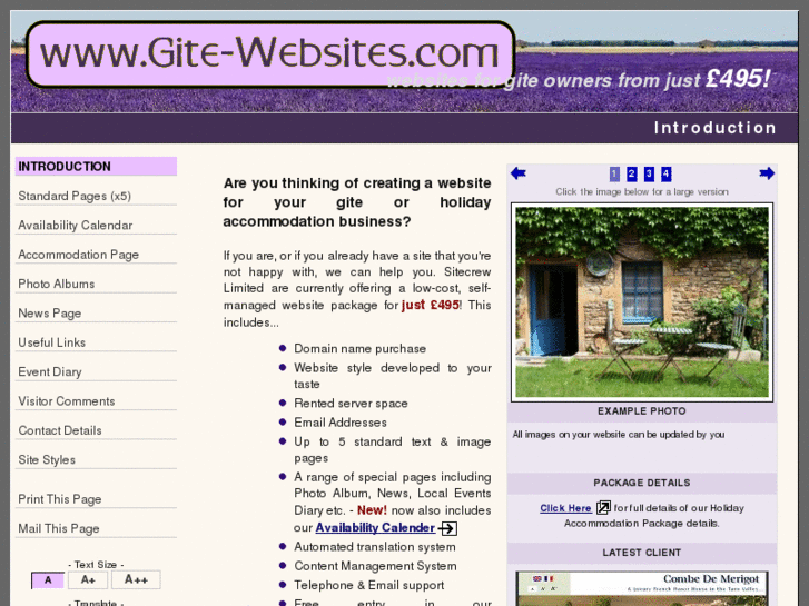 www.gite-websites.com