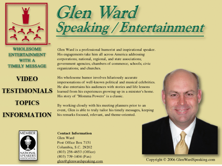 www.glenwardspeaking.com