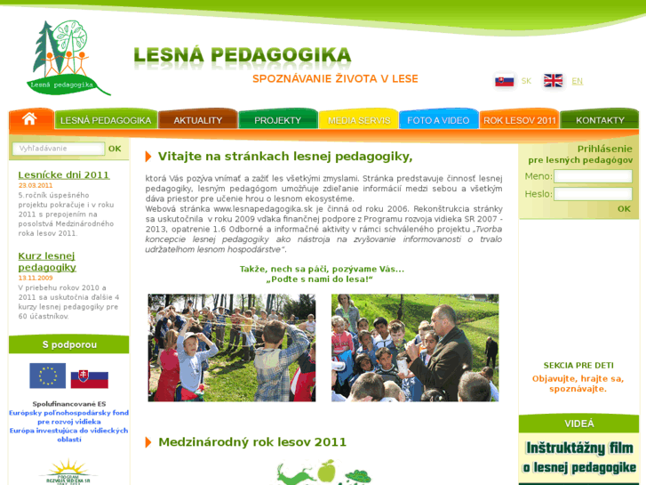 www.lesnapedagogika.sk