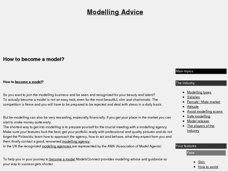 www.modellingadvice.co.uk