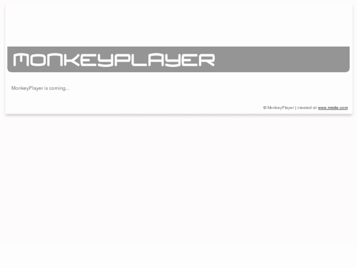 www.monkeyplayer.com