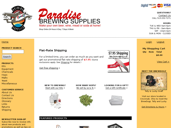 www.paradisebrewingsupplies.com