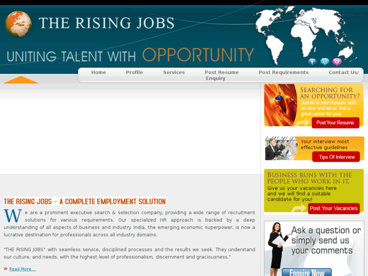 www.therisingjobs.com