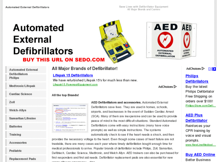 www.automatedexternaldefibrillators.org