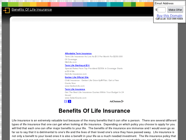 www.benefitsoflifeinsurance.com