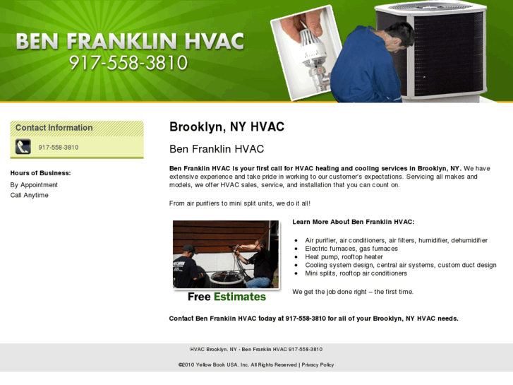 www.benfranklinhvacbrooklyn.com