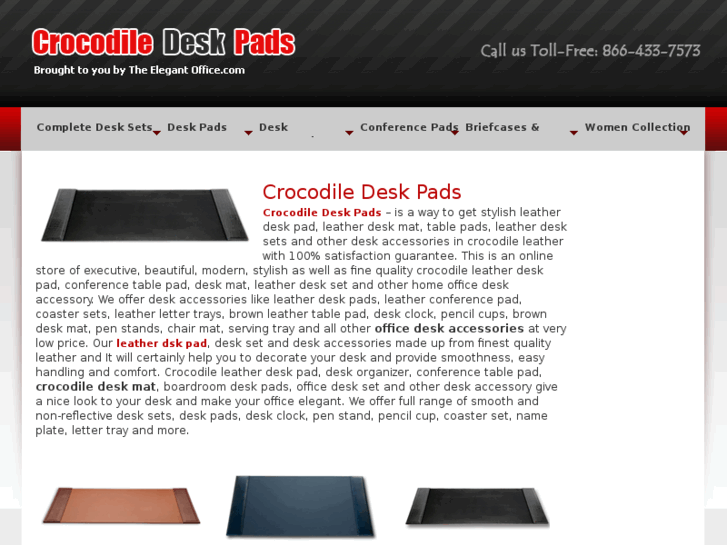 www.crocodiledeskpads.com