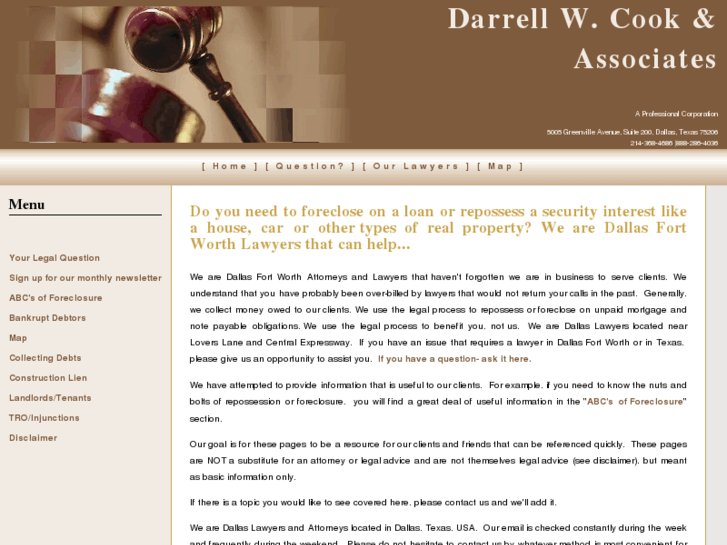 www.dallas-lawyer-foreclosure-bankruptcy.com