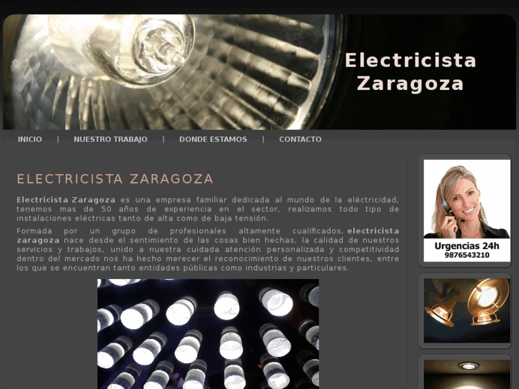 www.electricista-zaragoza.es