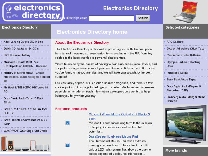 www.electronics-directory.org