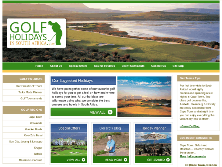 www.golfholidaysinsouthafrica.com