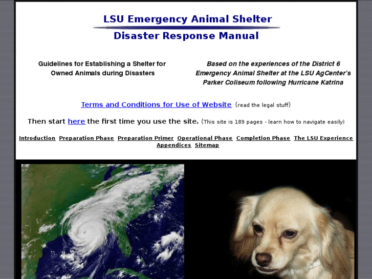 www.lsuemergencyanimalshelter.org