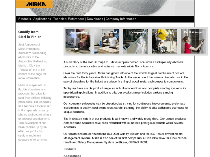 www.mirka-usa.com