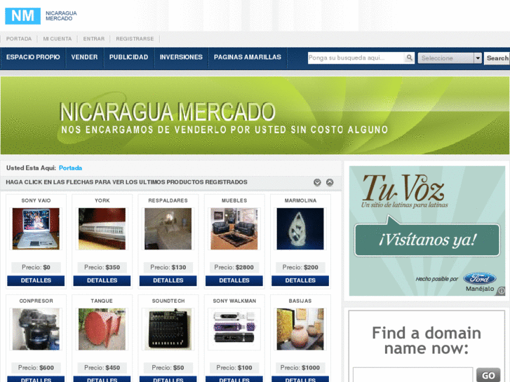 www.nicaraguamercado.com