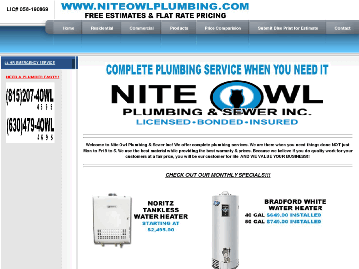 www.niteowlplumbing.com