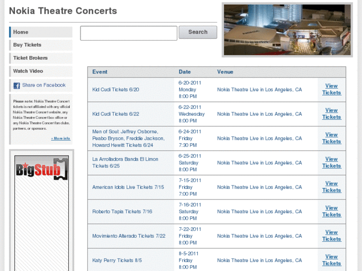 www.nokiatheatreconcerts.com